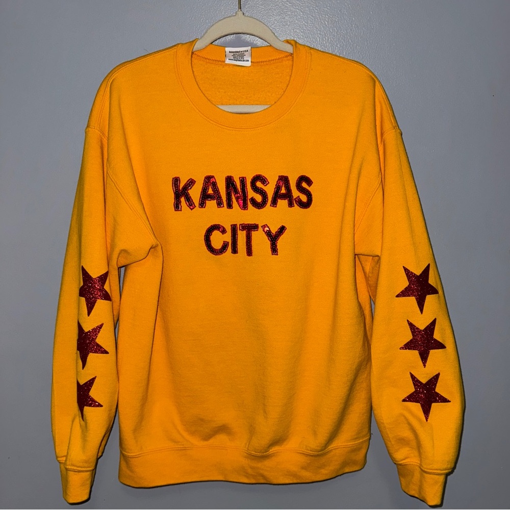 Kansas City Chiefs‎ Sequin Sweatshirt